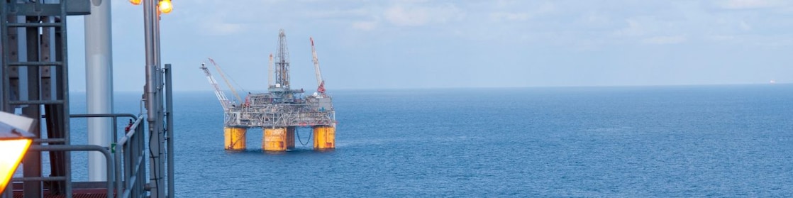 Offshore deep-water floating platform in the Gulf of Mexico